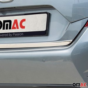Honda Civic Tailgate Trim - Omac - S.Steel - Gloss Silver - 2016